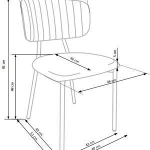 Työkalu KREST kultainen / tummanharmaa