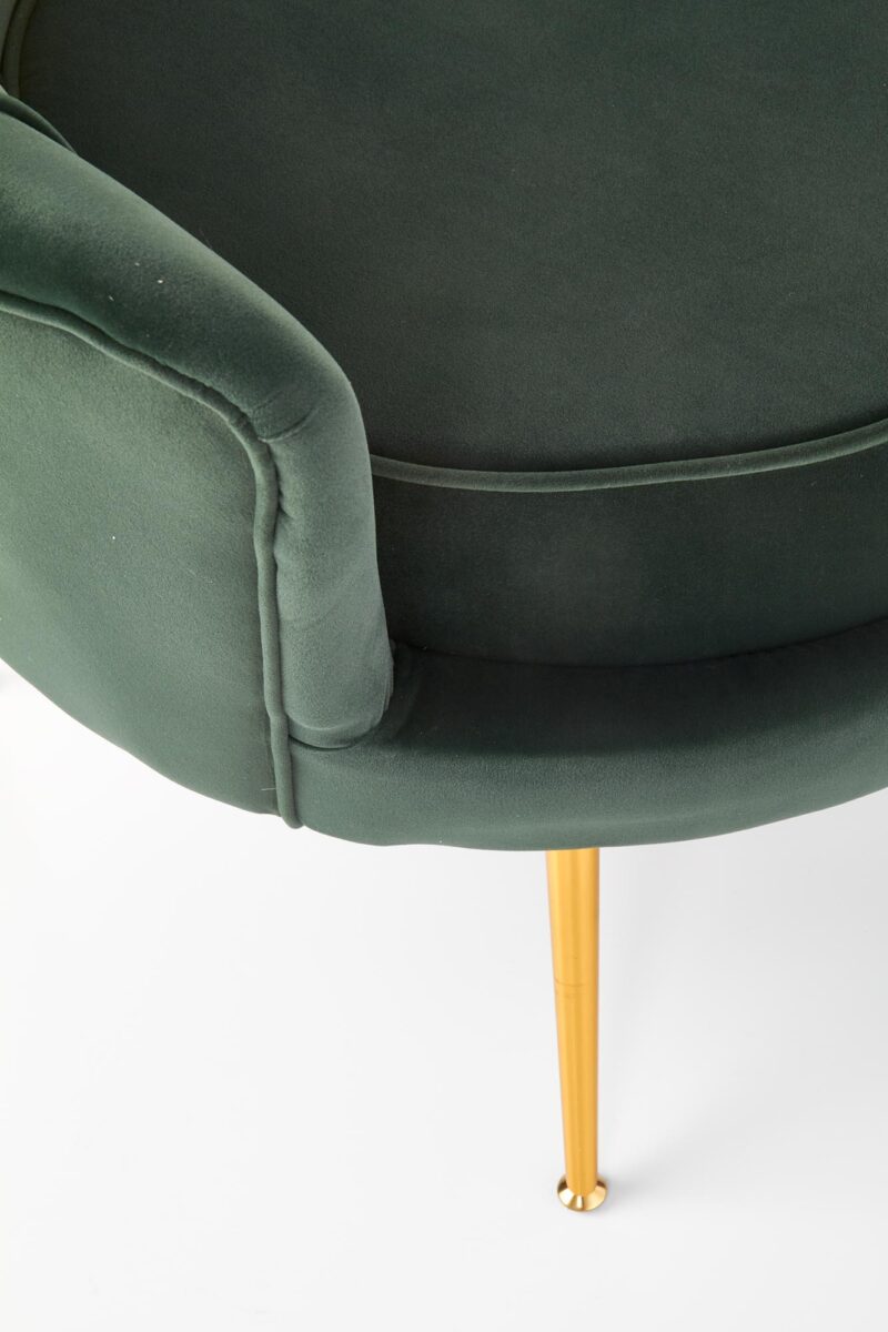 Amelion nojatuoli, tumma vihreä