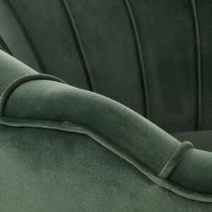 Amelion nojatuoli, tumma vihreä