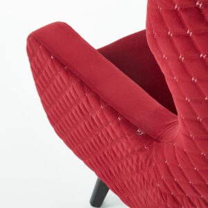 Nojatuoli MARVEL, tumma punainen