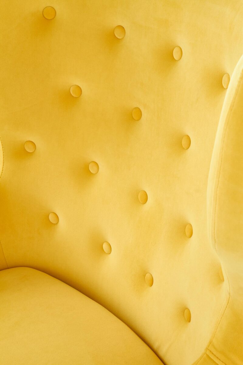 Nojatuoli MARVEL, sinappi