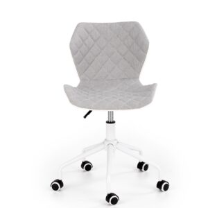 Lasten työtuoli MATRIXA 3, harmaa / valkoinen