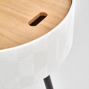 Kahvitable AURA, valkoinen