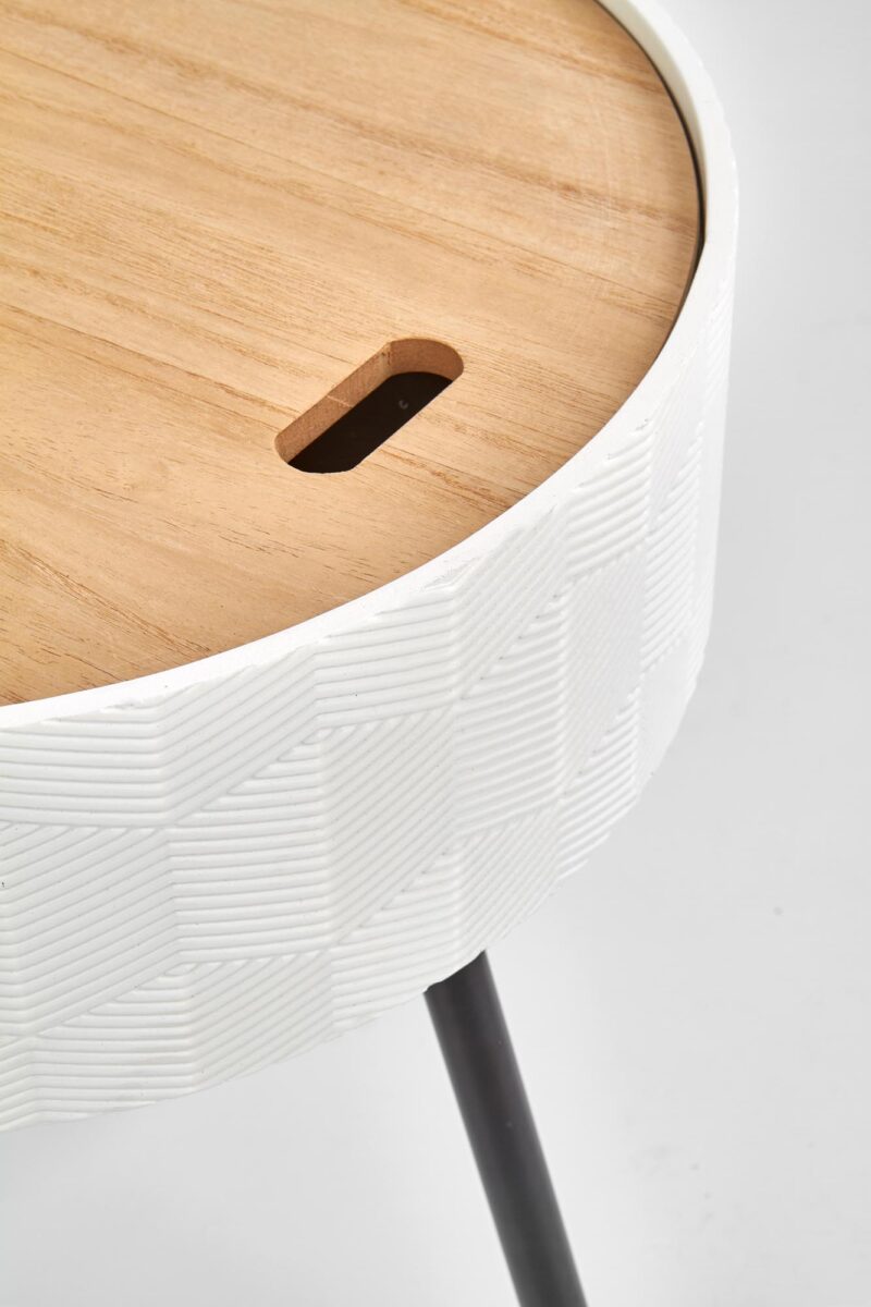 Kahvitable AURA, valkoinen