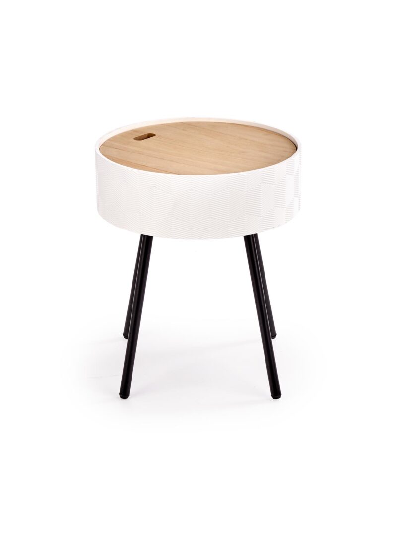 Kahvitable AURA, valkoinen