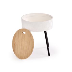 Kahvitable AURA, valkoinen