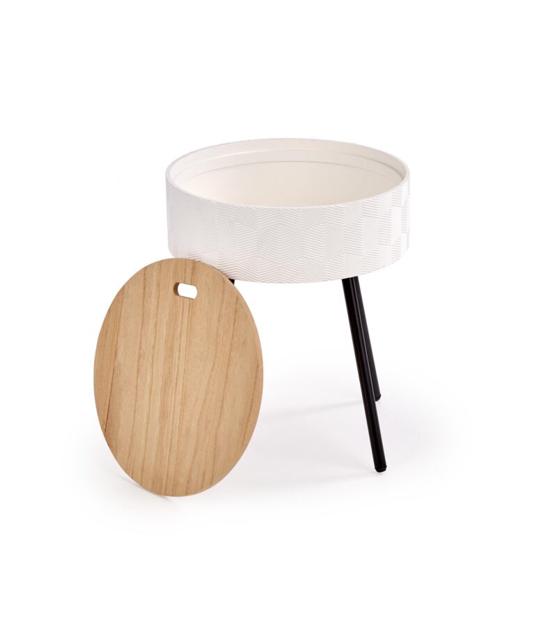 Kahvitable AURA, valkoinen