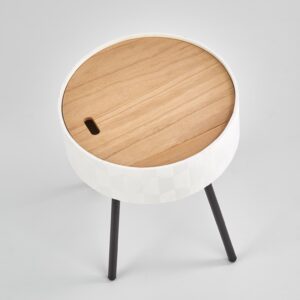 Kahvitable AURA, valkoinen