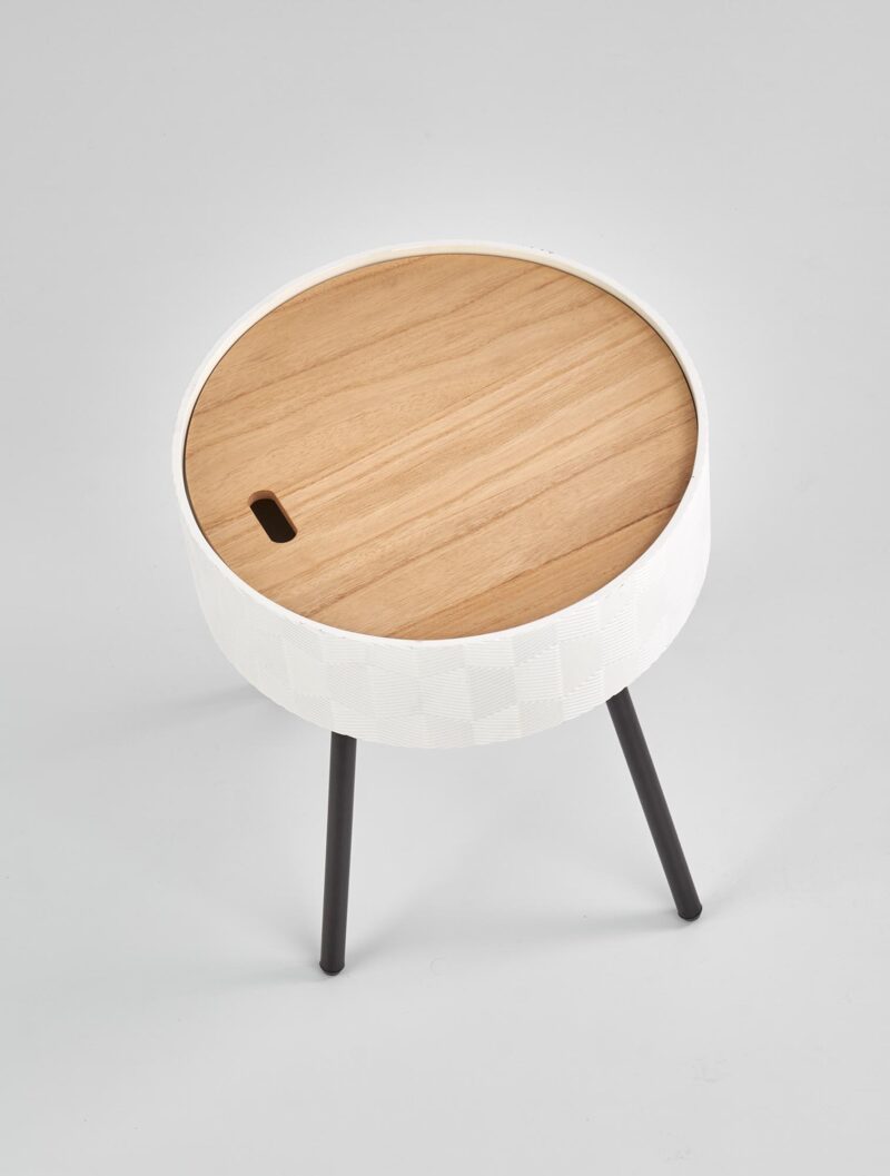 Kahvitable AURA, valkoinen