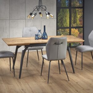 Ruokapöytä BELLUNA, tammi / musta