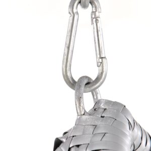 Koristool EGGY, musta / harmaata