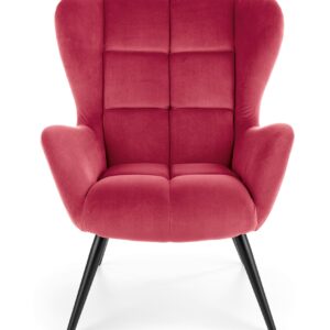 Tyron nojatuoli, tummanpunainen