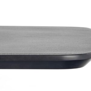 Pidennettävä ruokapöytä FANGOR, tummanharmaa / musta