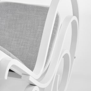 Keinutuoli MAXEN, valkoinen