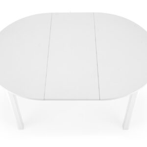 Laajennettav ruokapöytä RINKA, valkoinen