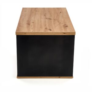 Kahvipöytä PANTARO, tammi / musta