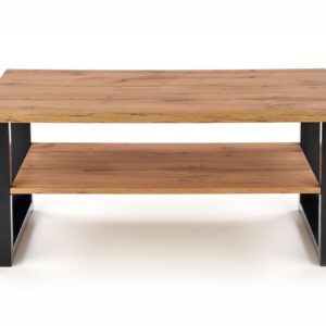 Kahvipöytä VILARIO, musta / tammi