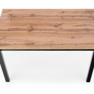 Ruokapöytä COBREN, wootani tammi / musta