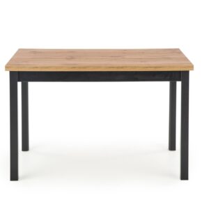 Ruokapöytä COBREN, wootani tammi / musta