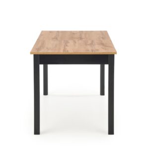 Ruokapöytä GREDON, wootani tammi / musta