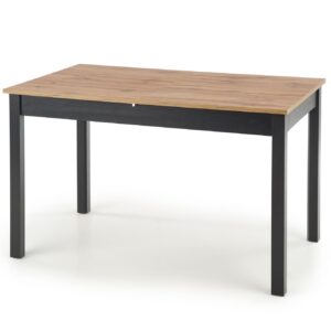 Ruokapöytä GREDON, wootani tammi / musta