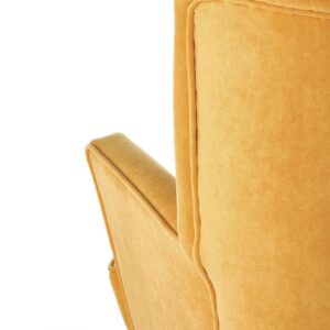 DELMONT nojatuoli, sinappi