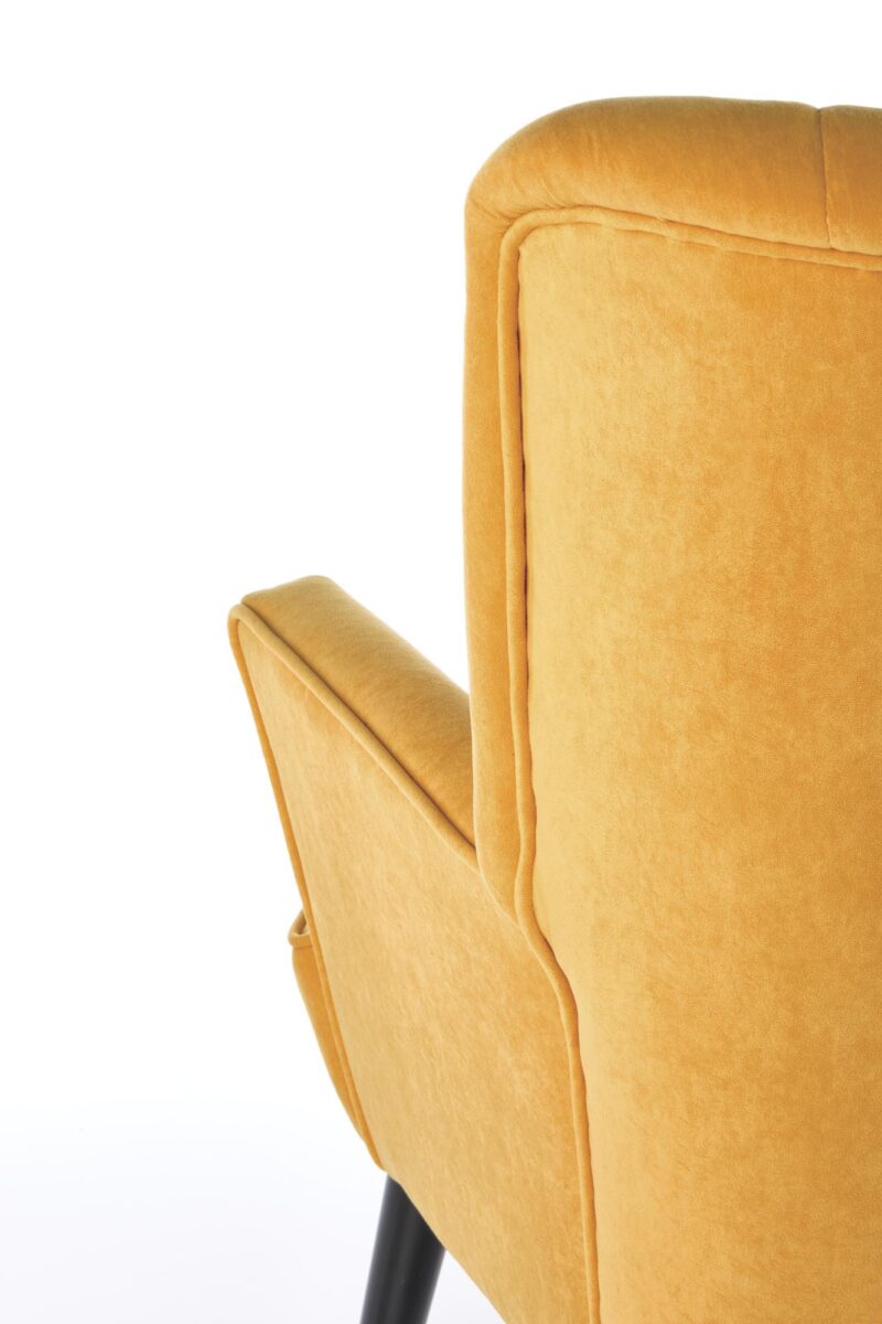 DELMONT nojatuoli, sinappi