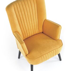 DELMONT nojatuoli, sinappi