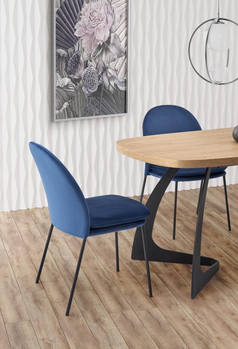 Pidentävä ruokapöytä VELDON, luonnollinen tammi