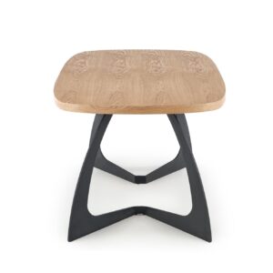 Pidentävä ruokapöytä VELDON, luonnollinen tammi