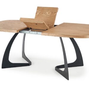 Pidentävä ruokapöytä VELDON, luonnollinen tammi