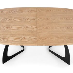 Pidentävä ruokapöytä VELDON, luonnollinen tammi