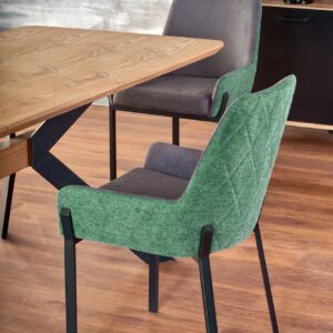 Pidentävä Ruokapöytä MONTARA, tammi / musta