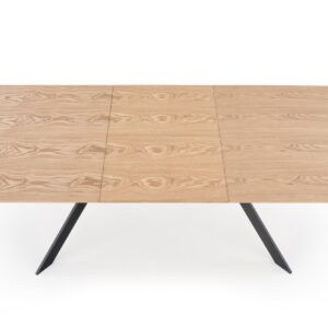 Pidentävä Ruokapöytä MONTARA, tammi / musta