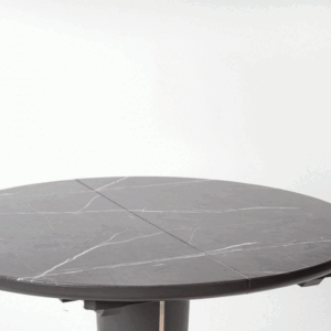 Valettav ruokapöytä RICLON, harmaa marmor