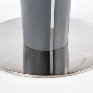 Valettav ruokapöytä RICLON, harmaa marmor