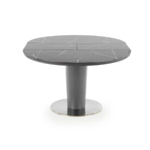 Valettav ruokapöytä RICLON, harmaa marmor