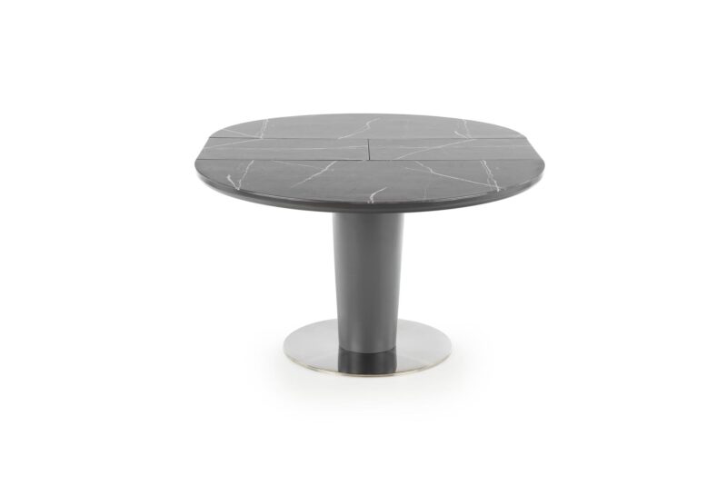 Valettav ruokapöytä RICLON, harmaa marmor