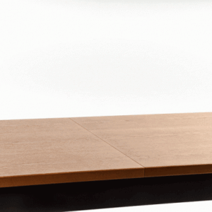 Ruokapöytä WINTER, tumma tammi/musta