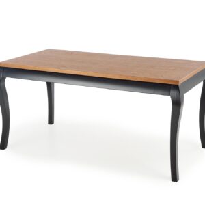 Ruokapöytä WINTER, tumma tammi/musta