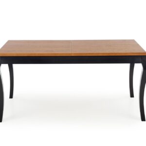 Ruokapöytä WINTER, tumma tammi/musta