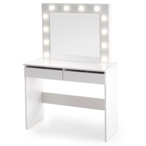 Meikkipöytä HOLLY, valkoinen