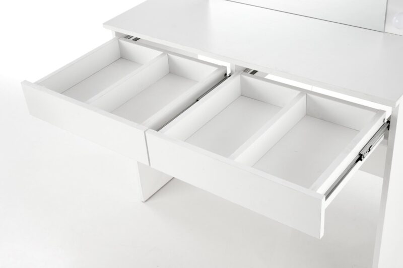 Meikkipöytä HOLLY, valkoinen