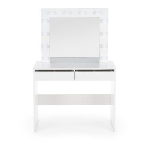Meikkipöytä HOLLY, valkoinen
