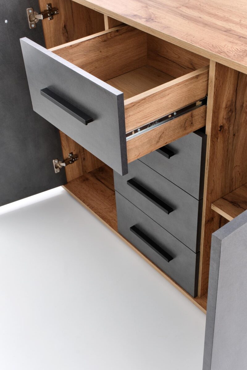 Lipasto LIMORA KM-4, wootani tammi / harmaa