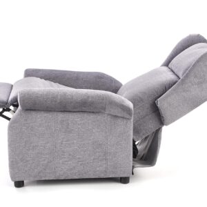 Avaava nojatuoli AURORA, harmaa