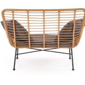 Sohva IKARO, luonnollinen / harmaa