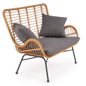 Sohva IKARO, luonnollinen / harmaa