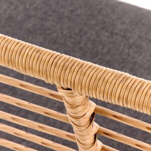 Sohva IKARO, luonnollinen / harmaa