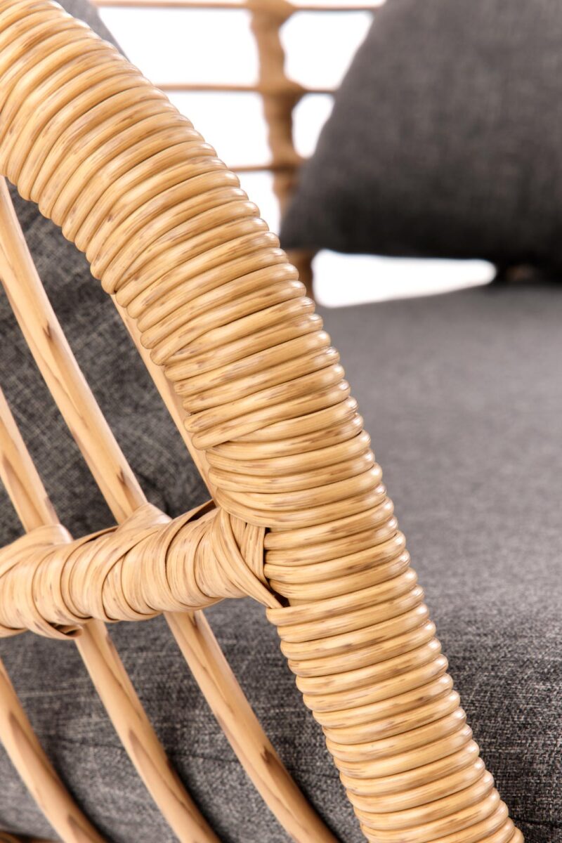 Sohva IKARO, luonnollinen / harmaa